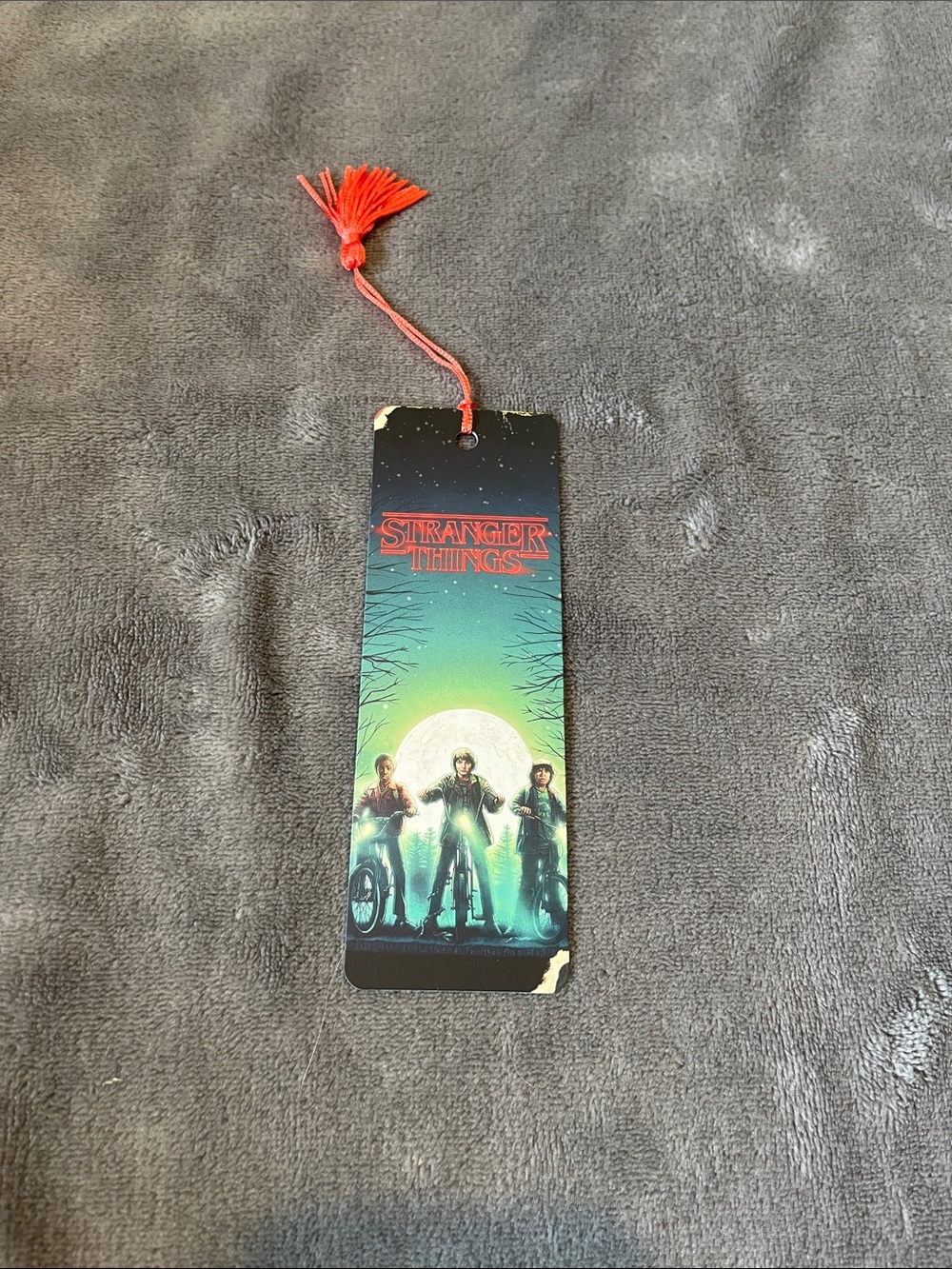 Stranger Things Red Tassel Bookmark - Official Series Design